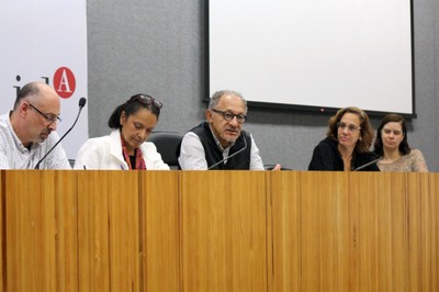 Jeffrey Lesser, Ligia Fonseca Ferreira, Joel Zito Araújo, Sylvia Duarte Dantas e Adriana Capuano de Oliveira