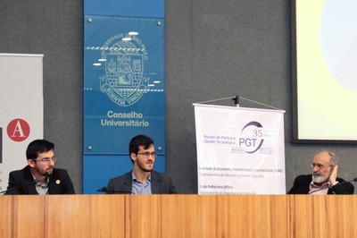 Guilherme de Rosso Manços, Daniel Pimentel Neves e Guilherme  Ary Plonski