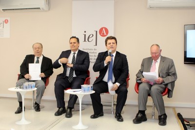 Frederico Straube, Julio Cesar Bueno, Gerson Damiani e Martin Hunter