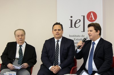 Frederico Straube, Julio Cesar Bueno e Gerson Damiani 