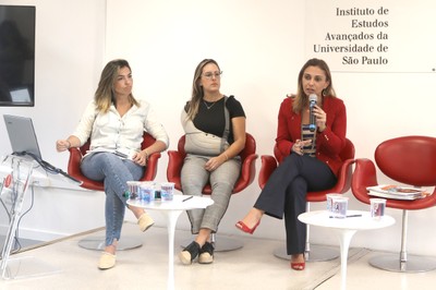 Andrea Filgueiras, Viviane Belucci e Karine dos Santos 