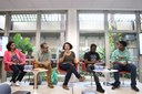Panmela Castro, Sérgio Miguel Franco, Eliana Sousa Silva, Marcelo D'Salete e Michel Onguer 