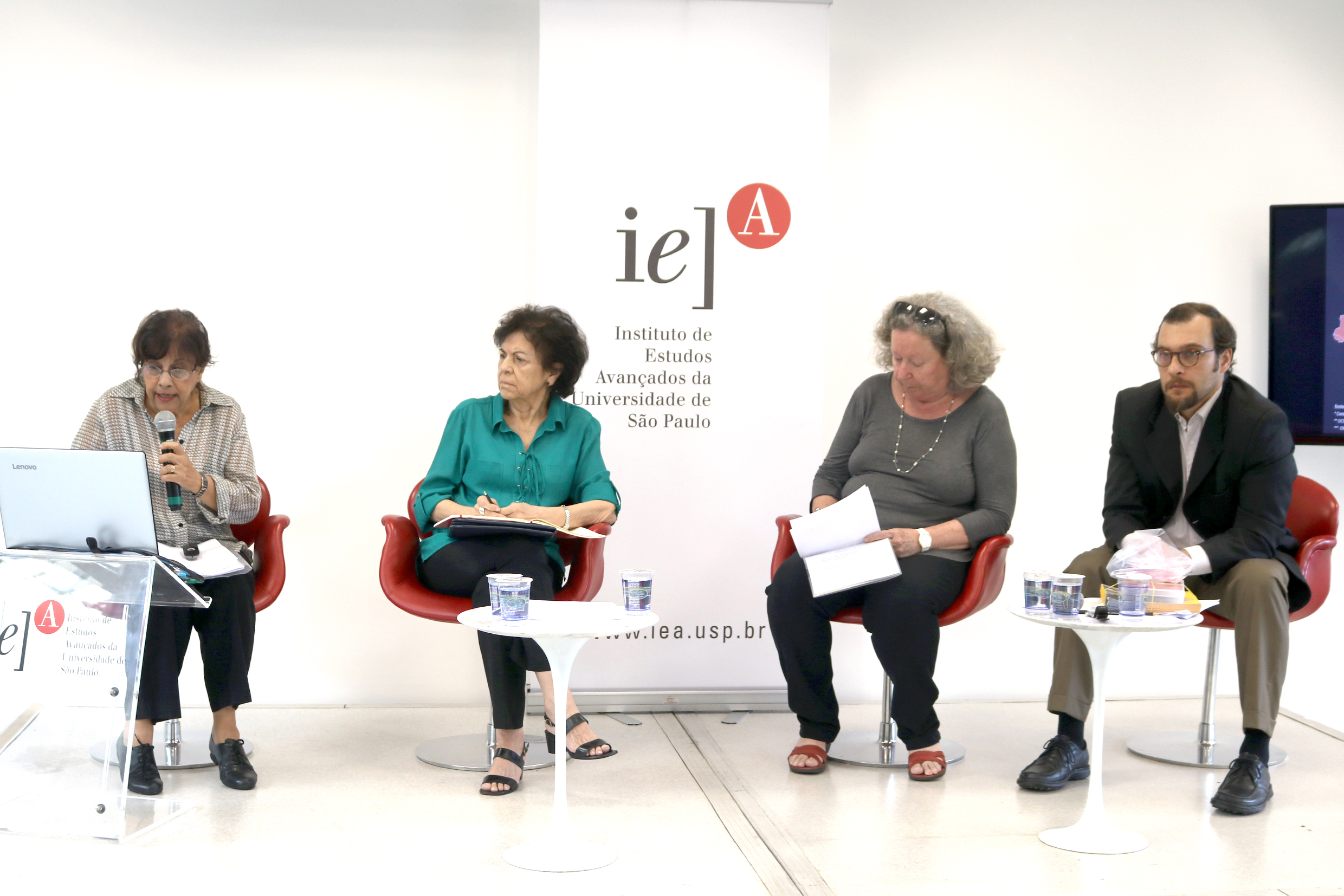 Cecília Carmen Pontes Rodrigues, Silvia Schor, Flavia Schilling e Eduardo Bittar