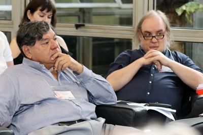 José Vicente Tavares dos Santos e Martin Cloonan