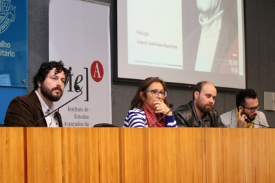 César Simoni Santos, Ana Fani Alessandri Carlos, Danilo Volochko e Paolo Colosso 