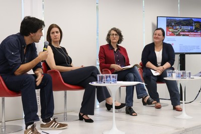 Jesús Manuel González Pérez, Rita de Cássia Ariza Cruz, Simone Scifoni e Mariana Aldrigui Carvalho