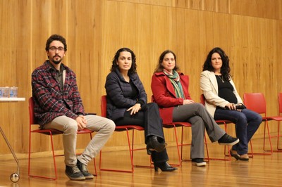 Jônatas Abrahão, Betânia Drumond, Adriana Luchs e Tatiana Ometto