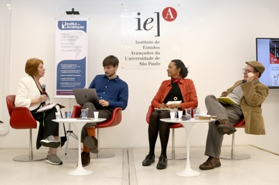 Leila Leite Hernandez, Flores Giorgini, Ligia Fonseca Ferreira e Alexandre de Freitas Barbosa 