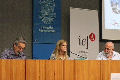 Nílson José Machado, Claudia Costin e  Francisco Leite Cordão