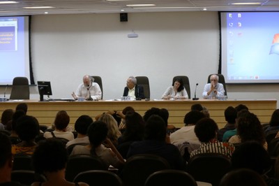 Elie Ghanem, Lino de Macedo, Caroline Tavares e Luís Carlos de Menezes