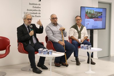 Marcos Buckeridge, Paulo Saldiva e Luciano Felix Florit