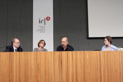 Glauco Arbix, Helena Nader, Paulo Herkenhoff e Talita Trizoli 