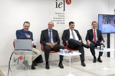 Renato Sergio de Lima, Luiz Fernando Correa, Leandro Daiello e Rogério Galloro