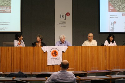 Cristina Carballo, Jussara Carvalho, Pedro Roberto Jacobi, Pedro Luiz Côrtes e Beatriz Pagy