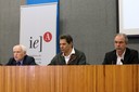 José Goldemberg, Fernando Haddad e Aloizio Mercadante