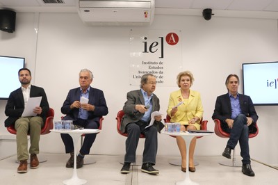 Marcelo Calero, Juca Ferreia, Francisco Weffort, Marta Suplicy e Luiz Roberto Nascimento Silva