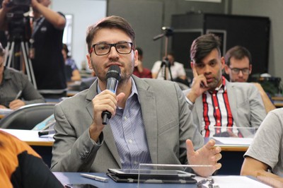 Repórter Filipe Domingues, do G1