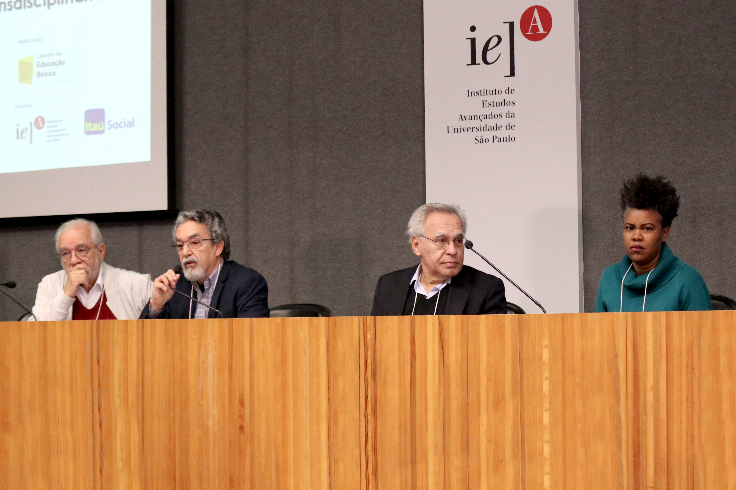 Luis Carlos de Menezes, Nílson José Machado, Lino de Macedo e Juliana Yade