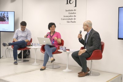 Alexandre Amaral, Karina Yamamoto e Ricardo Gandour 