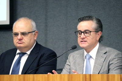 Jorge Hallak e Maurício de Souza Lima