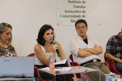 Priscila Arantes, Tânia Corghi Veríssimo e Paulo Endo