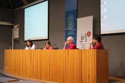 Zenaida Luisa Lauda-Rodriguez, Daiane Hohn, Hugh Lacey e Orlando Lima Pimentel