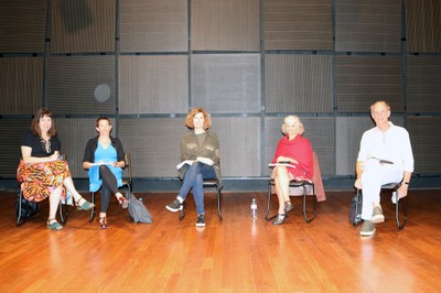 Renata Santos Silva Laureano, Sandra Boeschenstein, Sonia Guggisberg, Edith Derdyk e Martin Grossmann