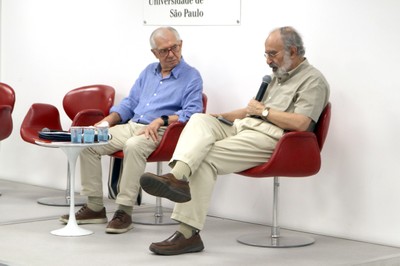 José Álvaro Moisés e Guilherme Ary Plonski 