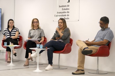 Natália Alves, Regina Szylit, Marina de Pol Poniwas e Milton Alves Santos