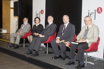 Guilherme Ary Plonski, Linamara Rizzo Battistella, Marco Antonio Zago, Paulo Saldiva e Ignacio Maria Poveda Velasco