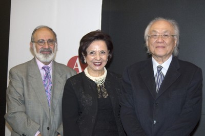 Guilherme Ary Plonski, Linamara Rizzo Battistella e Ricardo Ohtake