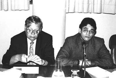Horst Bahro e Enrique Amayo Zevallos