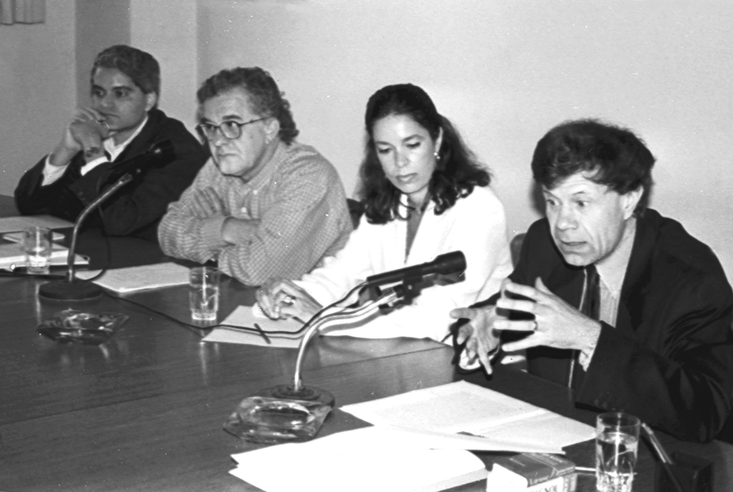 Roberto Ventura, João Hansen, Mary Del Piore e Roger Chatier