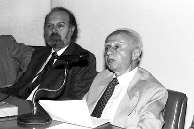 Umberto Cordani e Jacob Gorender