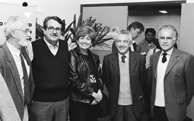 Carlos Guilherme Mota, ... , Sônia Freyre, Alfredo Bosi e Joaquim Falcão