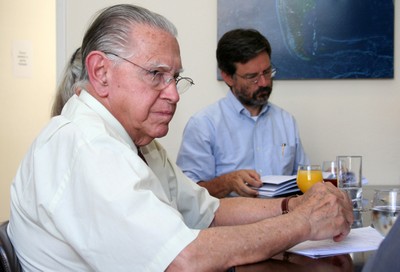 Eduardo Moacyr Krieger e Carlos Henrique de Brito Cruz