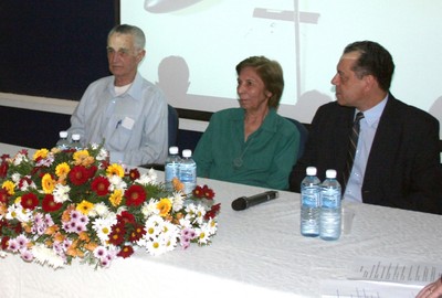 Crodowaldo Pavan, Yvonne Mascarenhas e Glaucius Oliva