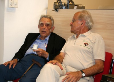 Paulo Nogueira Neto e César Ades