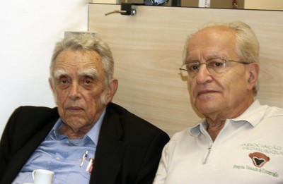 Paulo Nogueira Neto e César Ades 