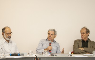 Guilherme Ary Plonski, Roberto Mendonça Faria e Martin Grossmann