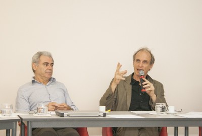 Roberto Mendonça Faria e Martin Grossmann
