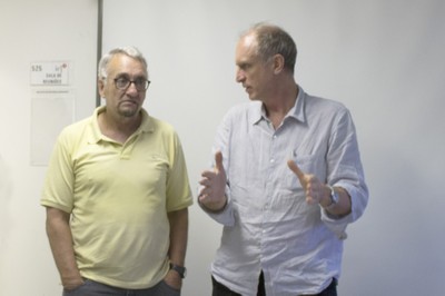 Paulo Saldiva e Martin Grossmann