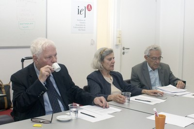 Sérgio Paulo Rouanet, Bárbara Freitag e Alfredo Bosi