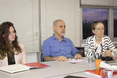 Monique Vanni, José Pedro de Oliveira Costa e Maria de Lourdes Davies de Freitas