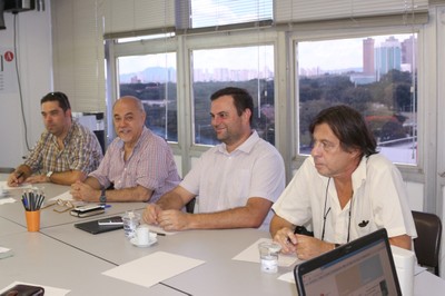 Alexander Turra, José Pedro de Oliveira Costa, Evandro Mateus Moretto e Célio Bermann