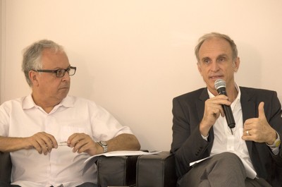 Carlos Roberto Ferreira Brandão e Martin Grossmann