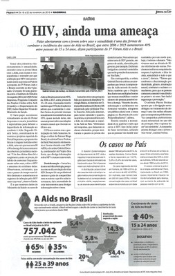 3º Fórum Aids e o Brasil