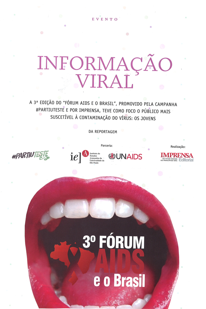 3a. Edição do "Fórum Aids e o Brasil"