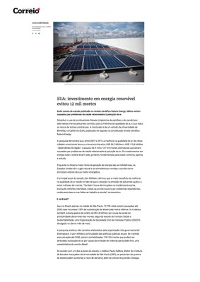 Investimento em energia renovável Paulo Saldiva
