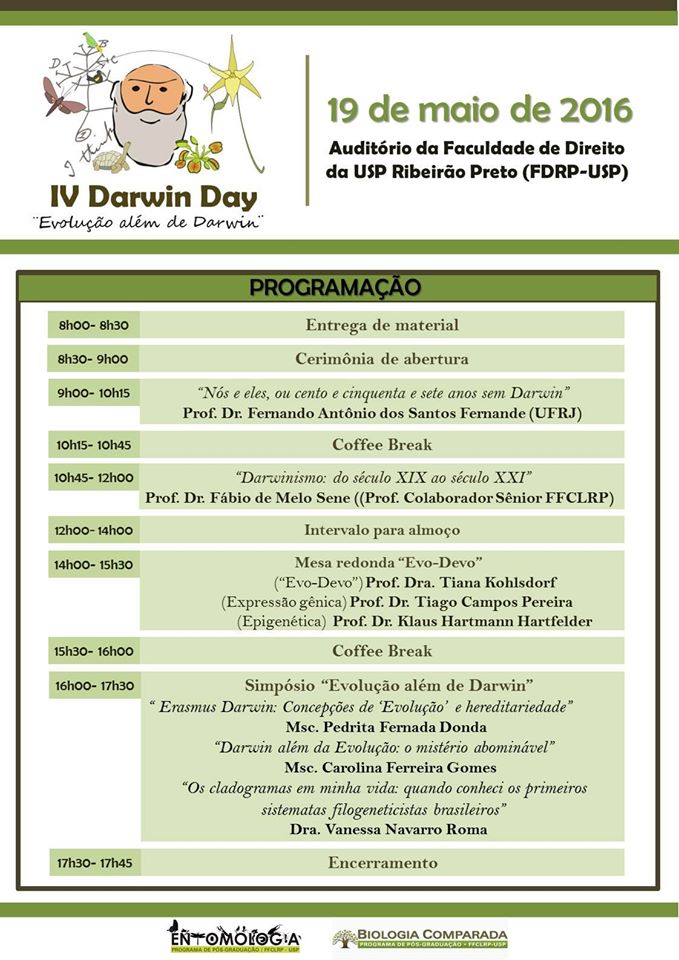 Cartaz IV Darwin Day